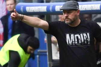 Gelungener Einstand: Steffen Baumgart feierte mit dem HSV seinen ersten Sieg.