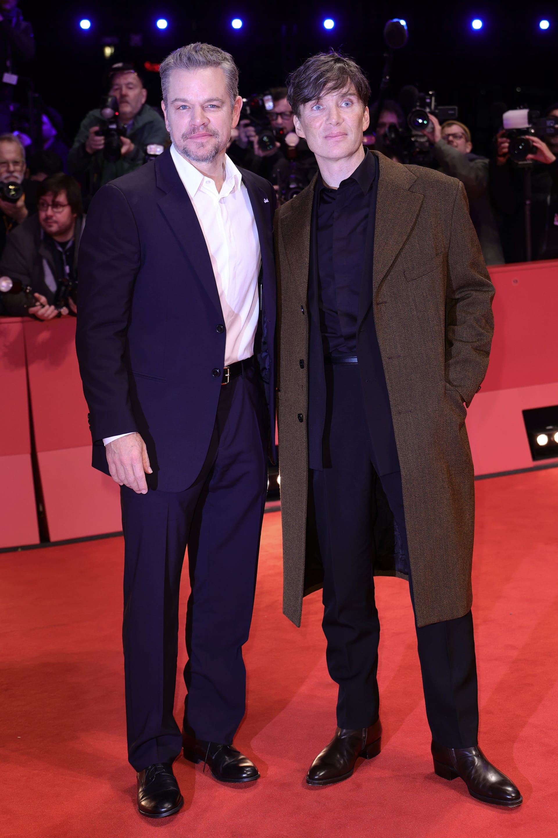 Matt Damon und Cillian Murphy bei der Berlinale
