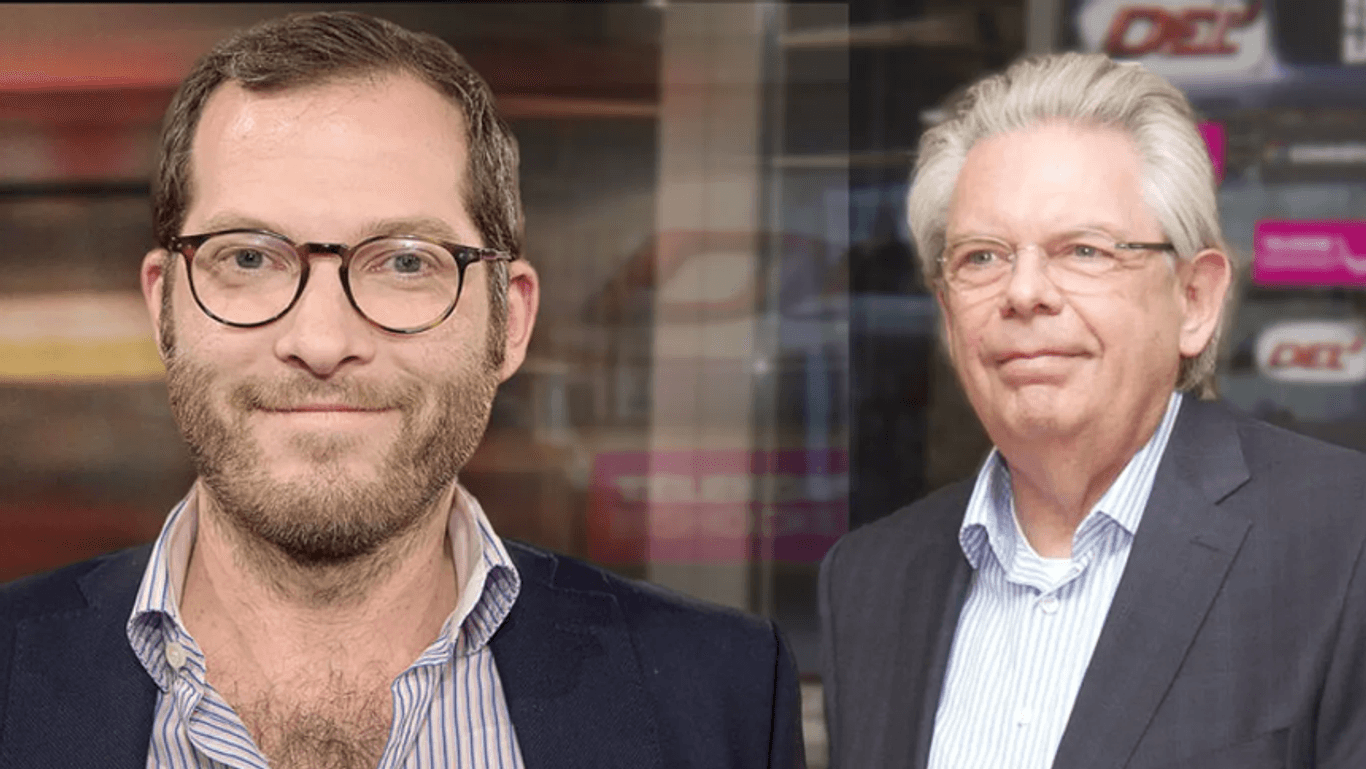 Medienmann und sein Geldgeber: Julian Reichelt, Gesicht von "Nius", und Frank Gotthardt, Milliardär und Investor.