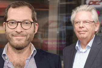 Medienmann und sein Geldgeber: Julian Reichelt, Gesicht von "Nius", und Frank Gotthardt, Milliardär und Investor.