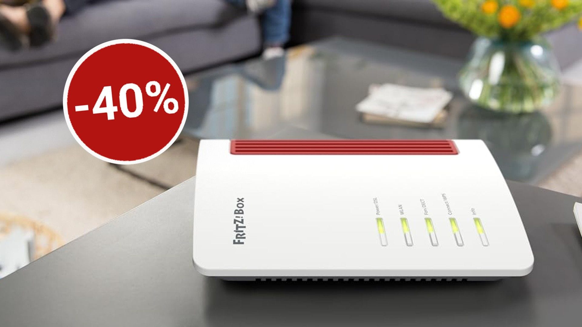 WLAN-Router im Angebot: Die AVM Fritz!Box 7530 ist aktuell bei MediaMarkt radikal reduziert.