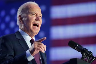 Joe Biden im Wahlkampf: Mit Versprechern sorgt der US-Präsident für Aufsehen.