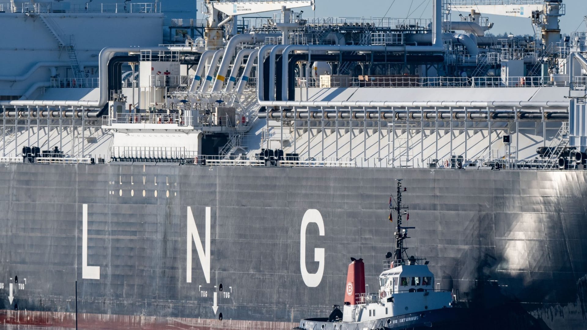 Energie-Terminal «Deutsche Ostsee» im Hafen Mukran