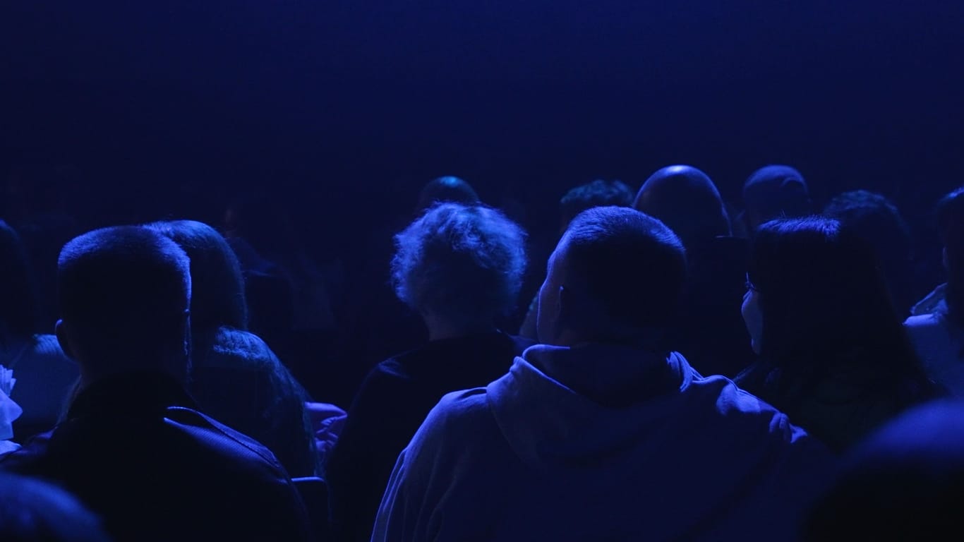 Das Publikum bei einer Show (Symbolbild).