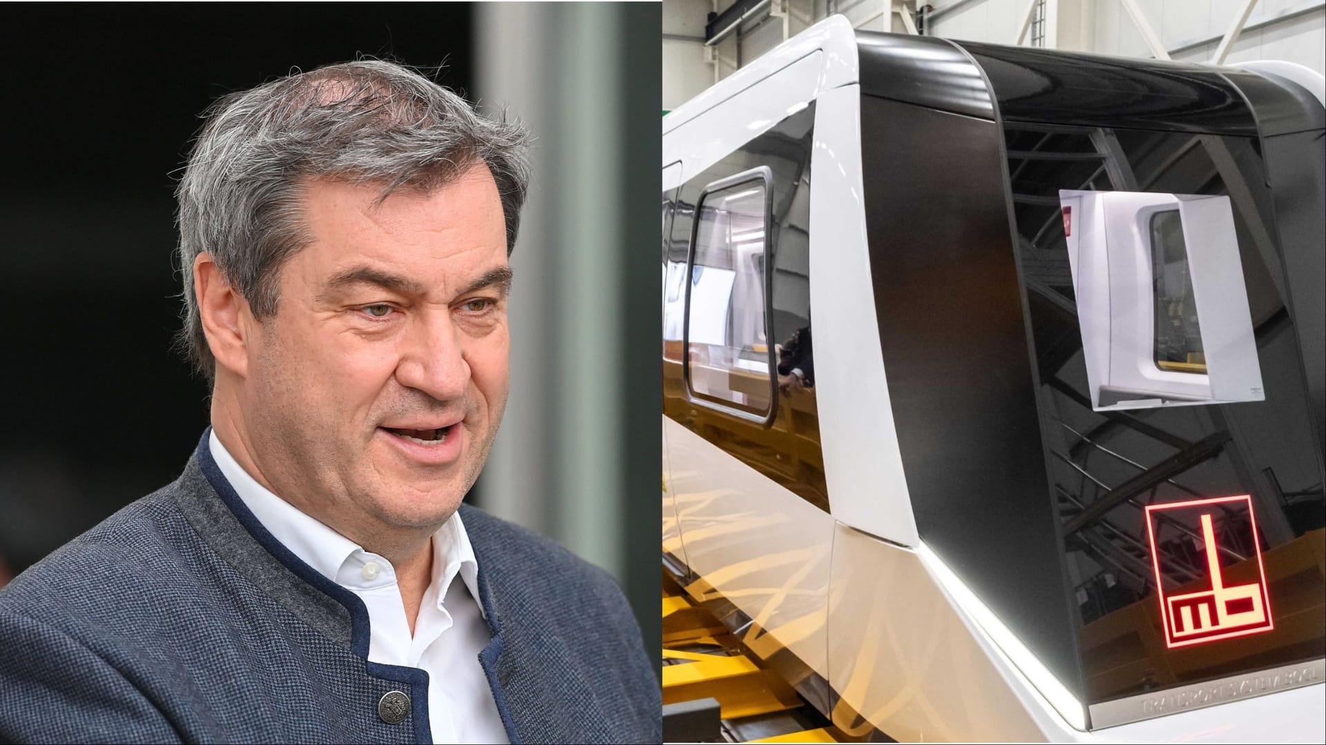 Bayerns Ministerpräsident Markus Söder will in Nürnberg eine Magnetschwebebahn errichten: Nicht jedem gefallen seine Pläne.