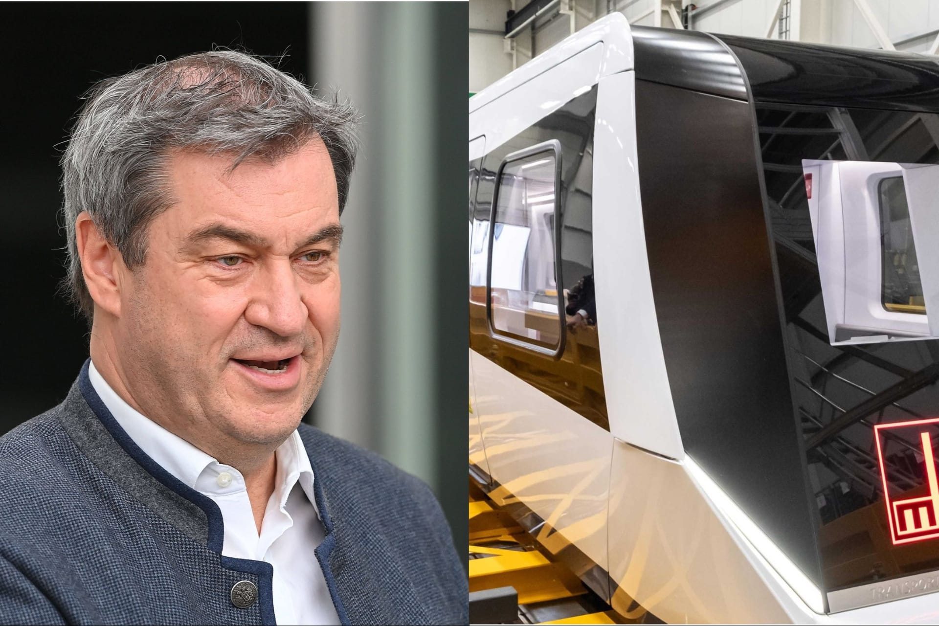 Bayerns Ministerpräsident Markus Söder will in Nürnberg eine Magnetschwebebahn errichten: Nicht jedem gefallen seine Pläne.