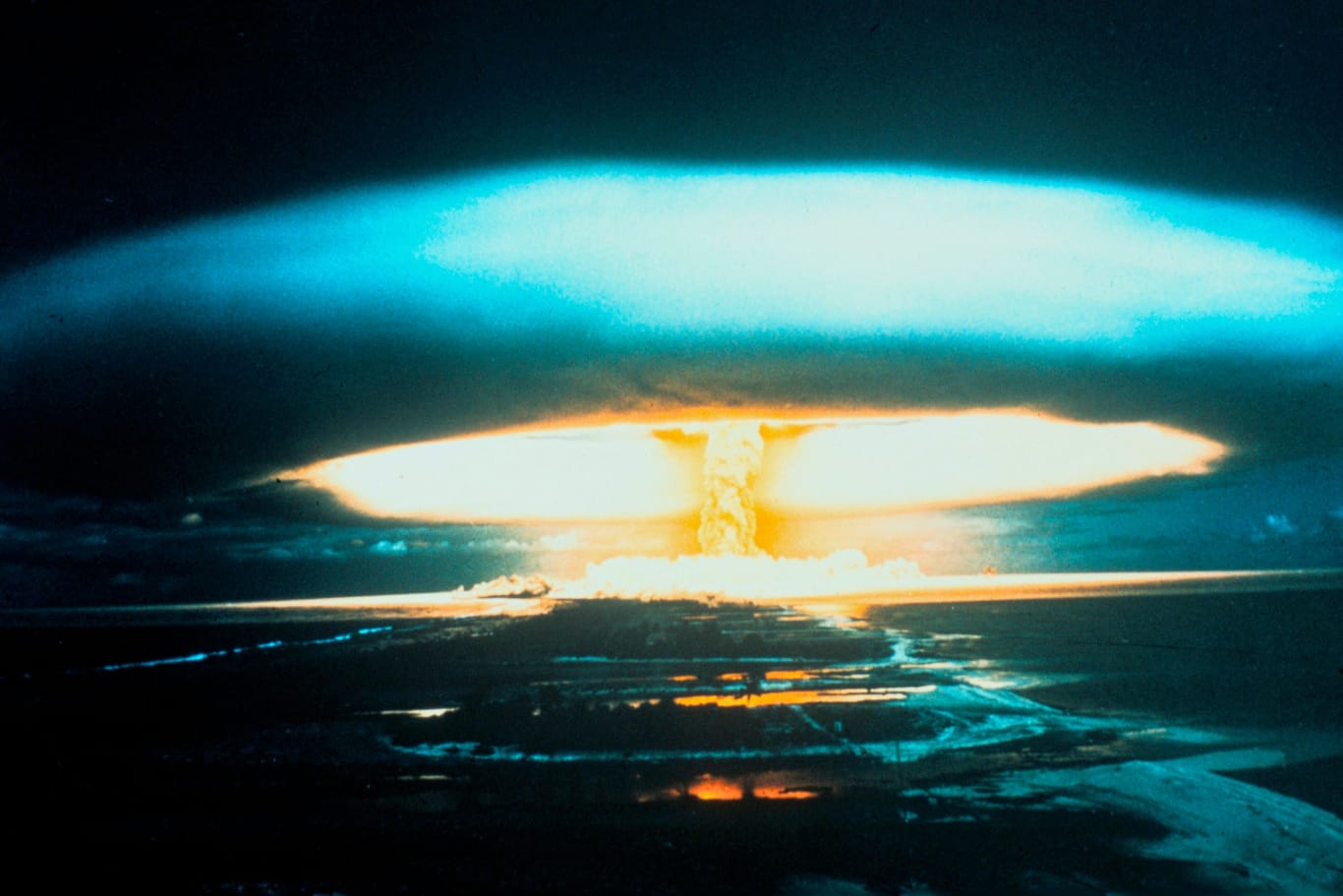 Ein Atombombentest (Symbolbild): Deutschland debattiert über europäische Atomwaffen.