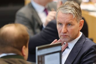 Fraktionsvorsitzender der AfD im Thüringer Landtag: Wegen eines Telegram-Posts wurde er angezeigt.