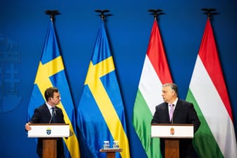 Viktor Orban und Ulf Kristersson