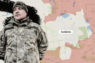 Monatelang umkämpft: Animierte Karten machen deutlich, warum sich die Ukraine aus Awdijiwka zurückziehen musste.