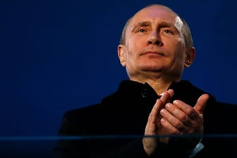 Putin im Jahr 2014 bei der Eröffnung der Olympischen Winterspiele in Sotschi.