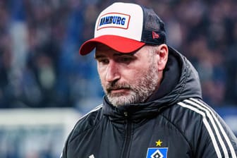 Unter Druck: HSV-Trainer Tim Walter.