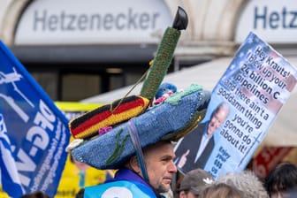 Demonstration bei Münchner Sicherheitskonferenz