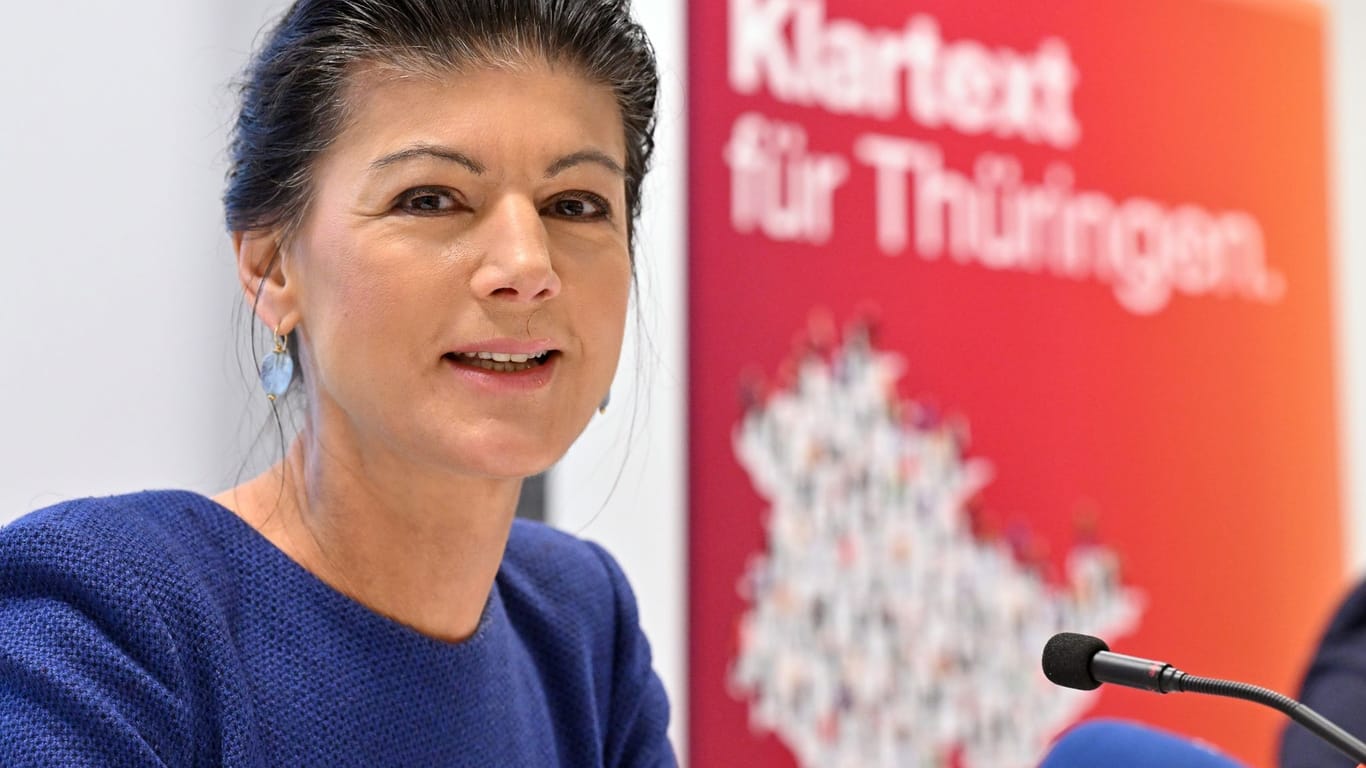 Sahra Wagenknecht in Erfurt