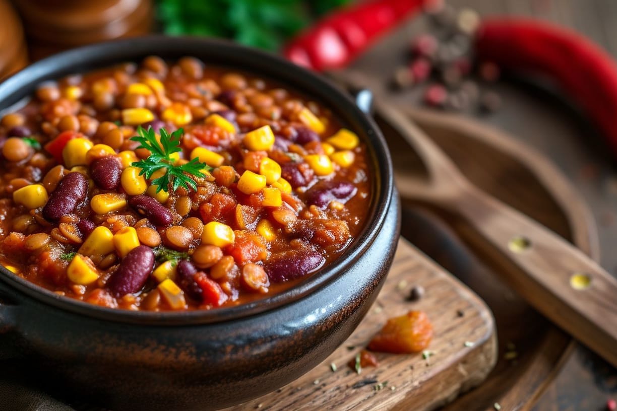 Chili con carne vegetarisch