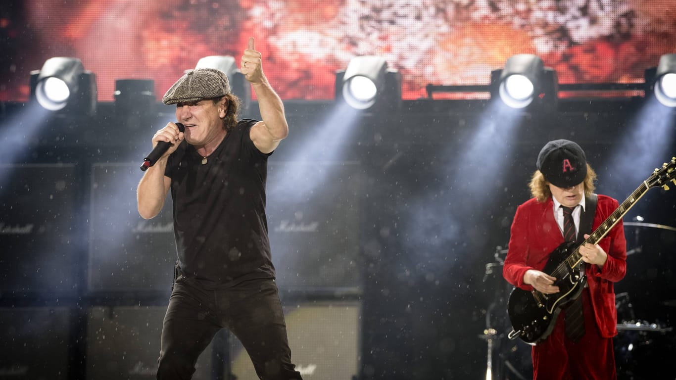 Sänger Brian Johnson und AC/DC waren zuletzt 2015 in München zu Gast.