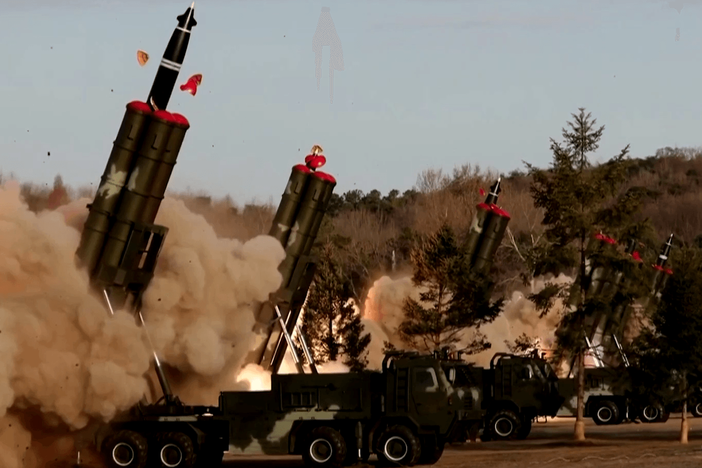 Nordkorea testet riesige Raketen