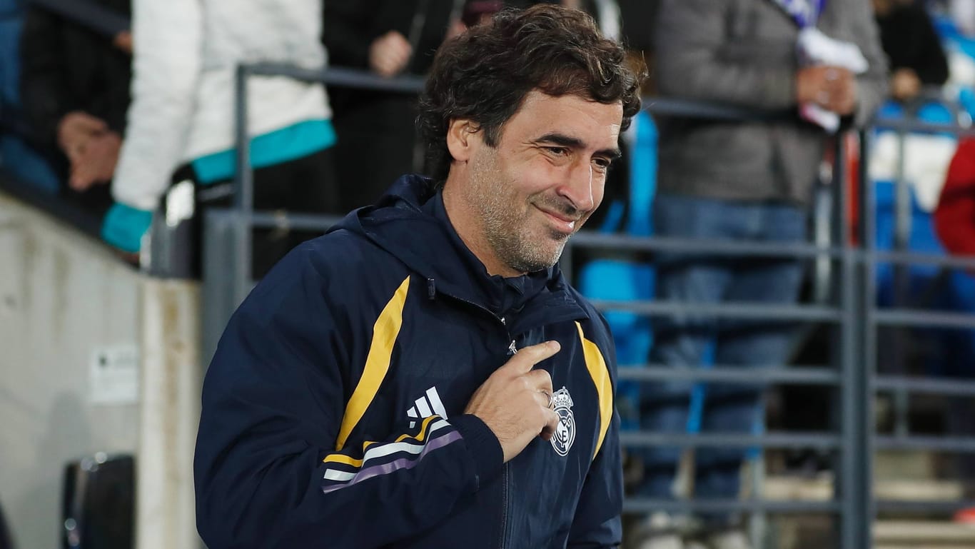 Raúl: Der spanische Ex-Nationalspieler ist seit 2019 Trainer der zweiten Mannschaft von Real Madrid.