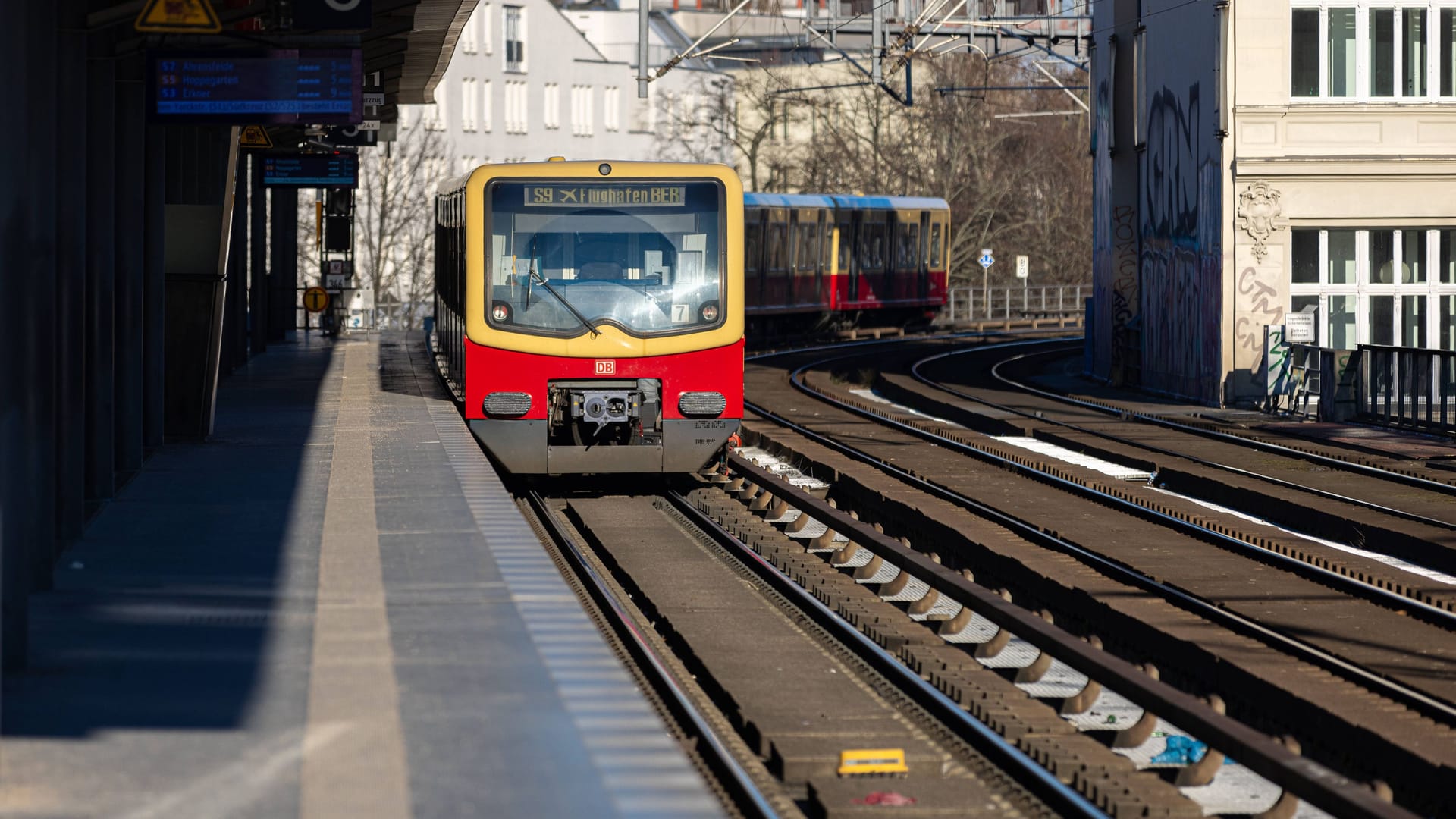 Symbolbild Deutsche Bahn Deutschland, Berlin, am 08.01.2024: S-Bahn der BVG