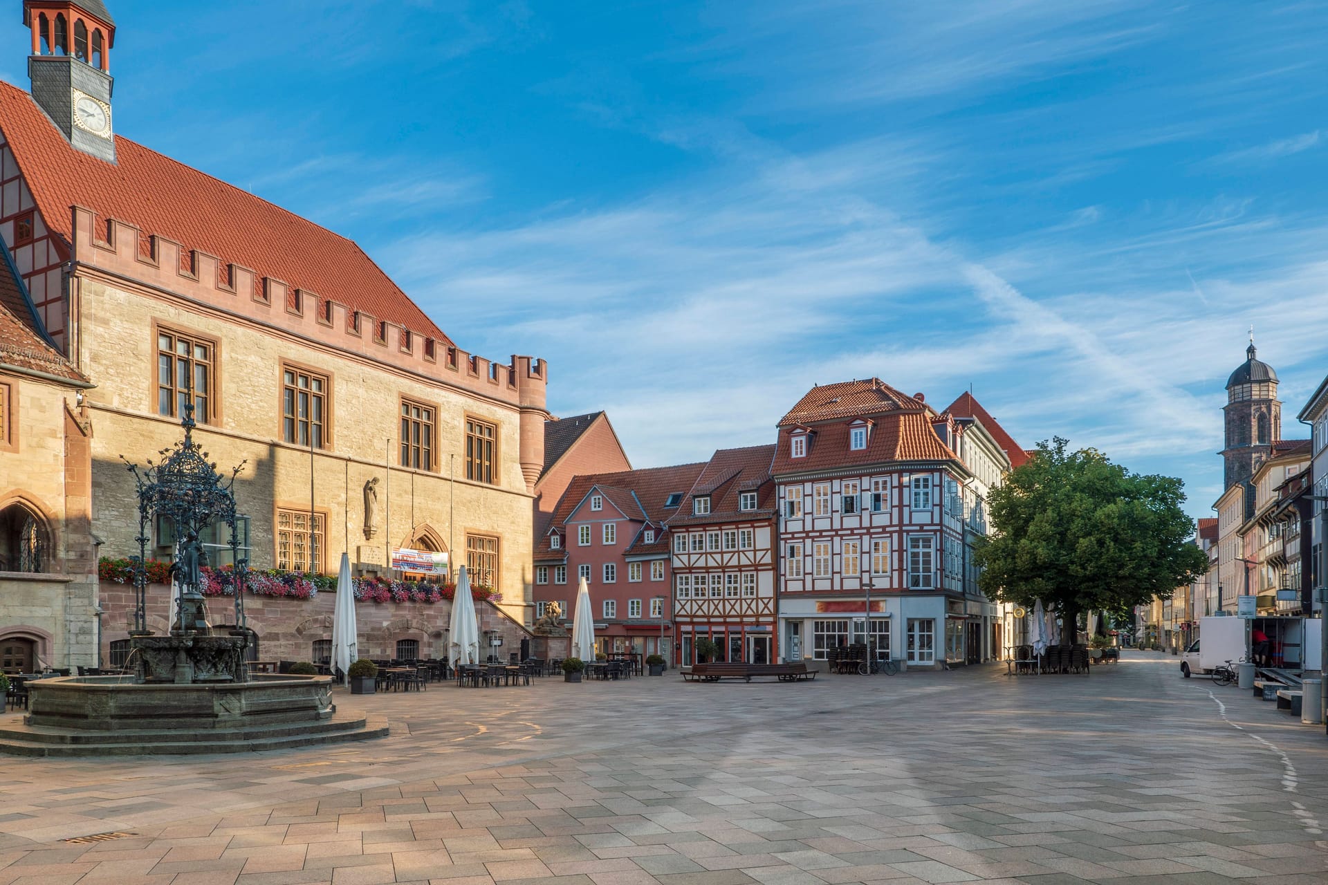 Marktplatz in Göttingen: Göttingen ist die sechstgrößte Stadt in Niedersachsen.