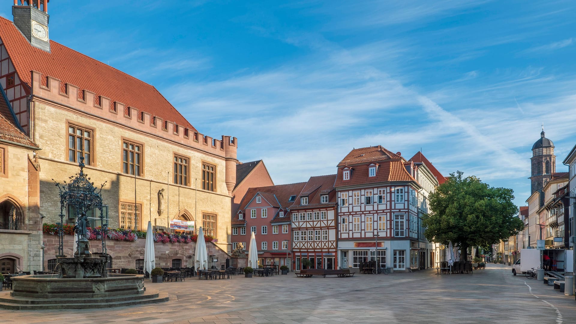 Marktplatz in Göttingen: Göttingen ist die sechstgrößte Stadt in Niedersachsen.