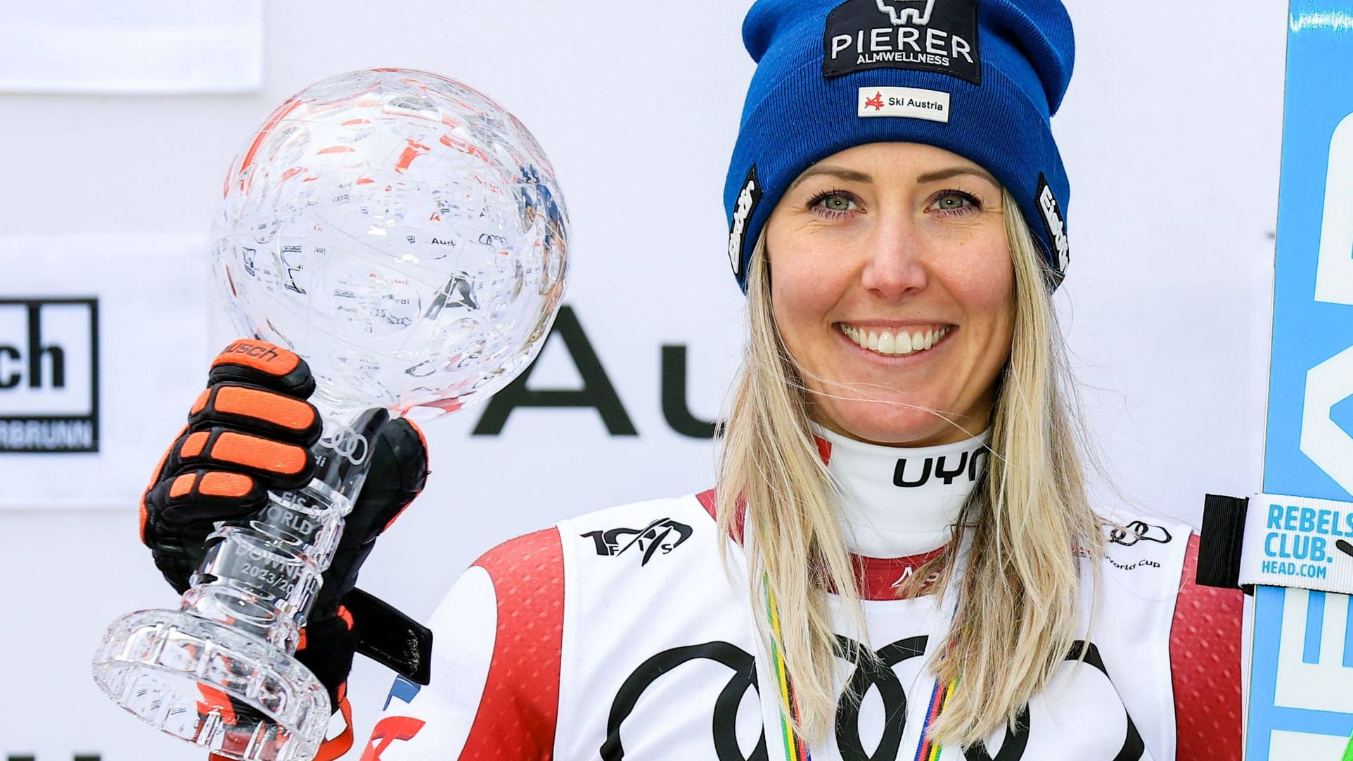 Ski Alpin: Cornelia Hütter entreißt Lara Gut-Behrami Abfahrts-Gesamtsieg