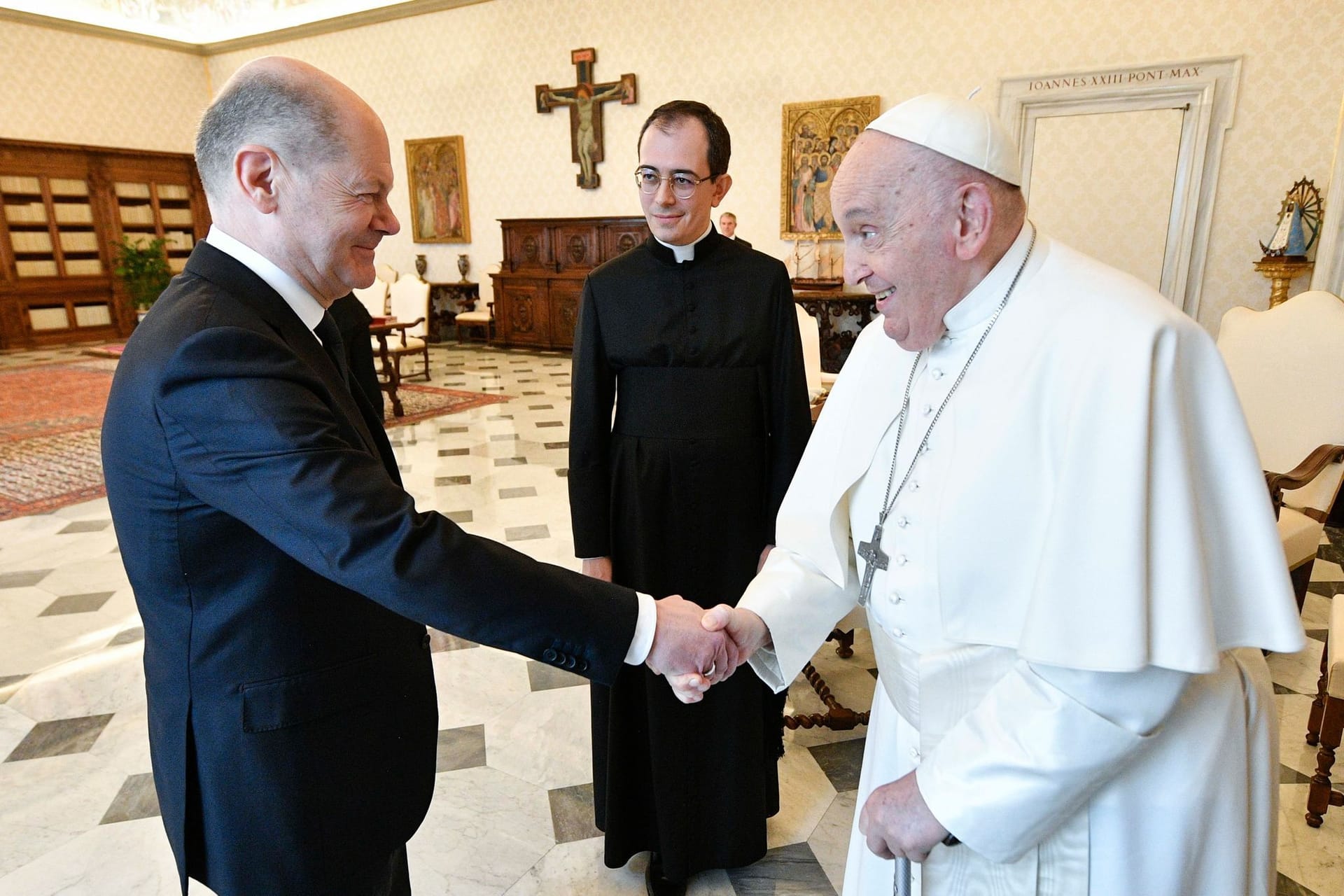 Scholz und Papst