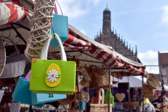 Der Ostermarkt in Nürnberg feiert 2024 Jubiläum – er ist zwar nicht der bekannteste Markt der Stadt, aber der Älteste.