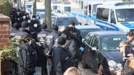 Berlin-Buckow: Remmo-Villa wird geräumt – Polizei mit Rammbock vor Ort