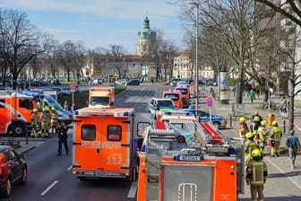 Berlin-Charlottenburg: Hier kam es am Freitag zu einem schlimmen Unfall mit zwei Schwerverletzten.
