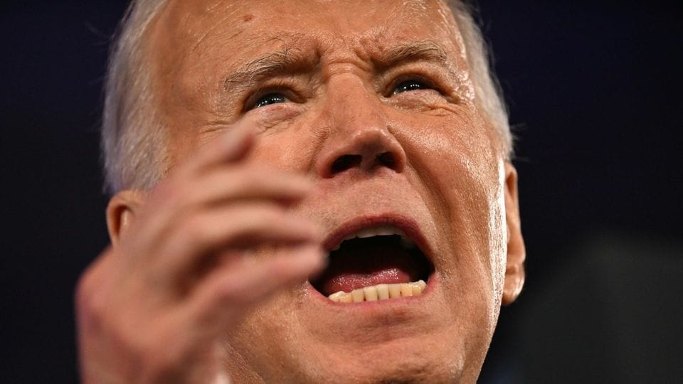 US-Präsident Joe Biden. Seinen Friedensplan sieht Israels Premier Benjamin Netanjahu kritisch.