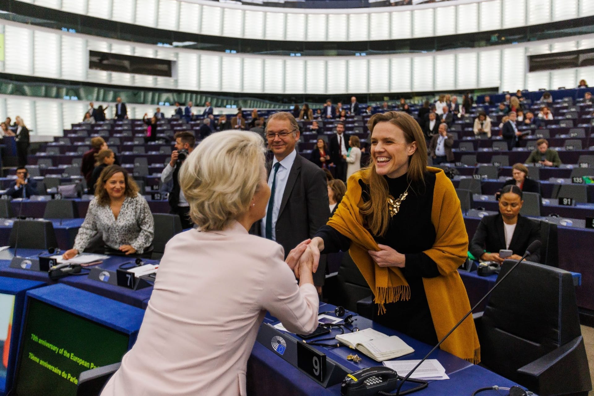 Ursula von der Leyen und Terry Reintke