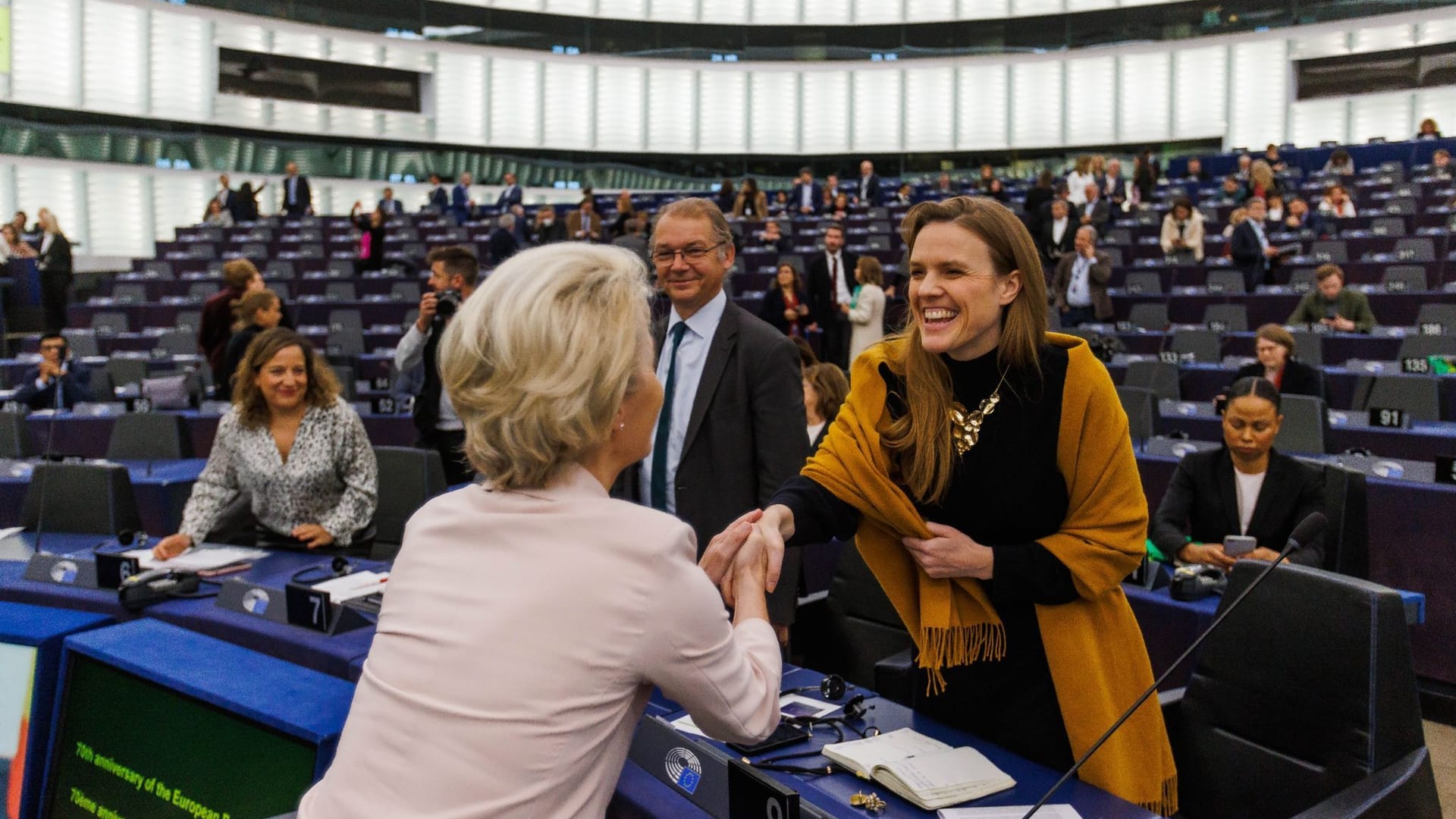 Ursula von der Leyen und Terry Reintke