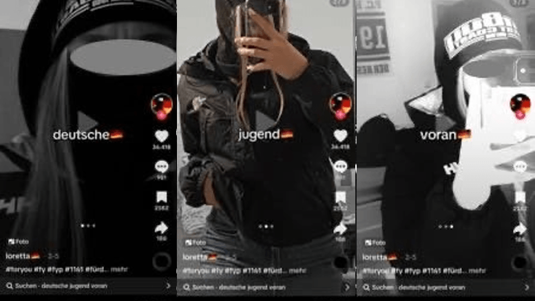 "Deutsche" "Jugend" "voran": Ein von der Neonazi-Partei III. Weg besetzter Begriff in einer Story bei "Loretta", die in der Schule Polizeibesuch bekam.