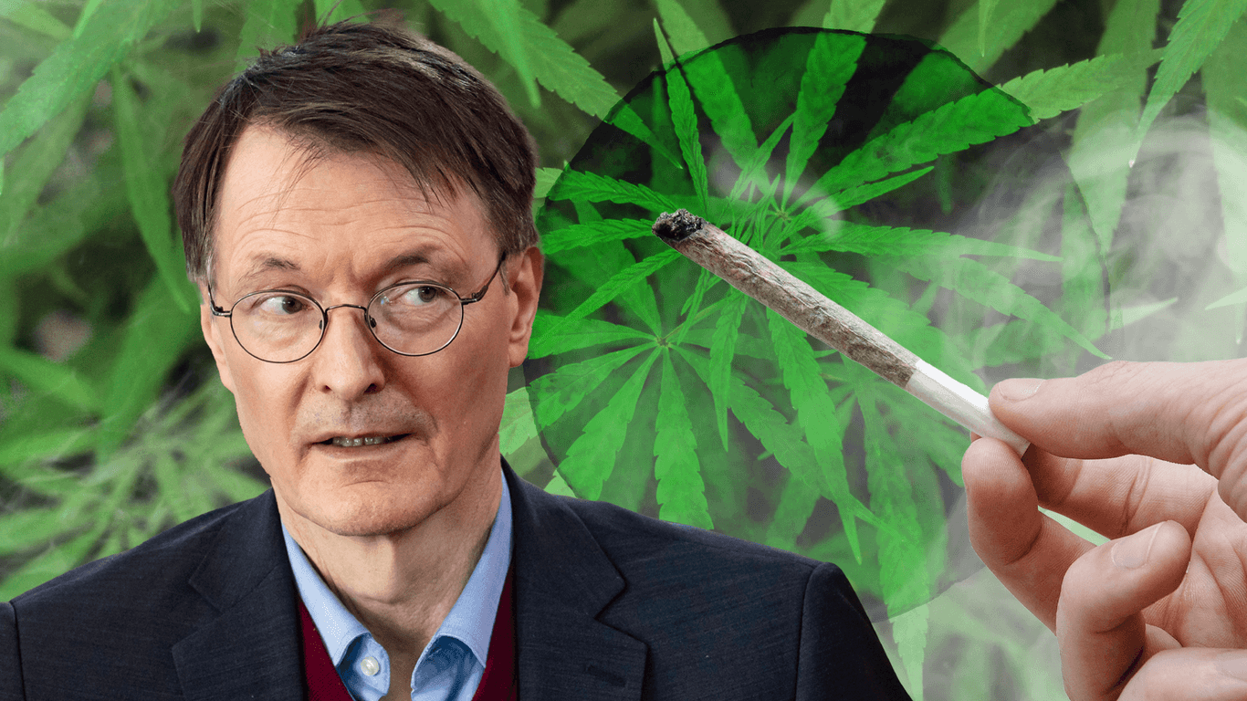 Karl Lauterbach: Der Bundesgesundheitsminister spricht sich schon lange für eine Legalisierung von Cannabis aus.