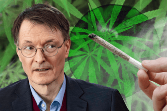 Karl Lauterbach: Der Bundesgesundheitsminister spricht sich schon lange für eine Legalisierung von Cannabis aus.