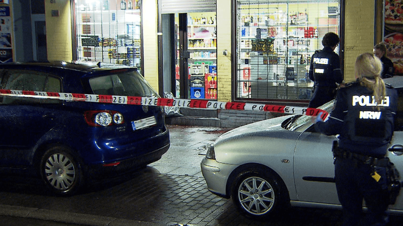Die Trinkhalle in der Borsigstraße: Hier endet ein Streit in der Nacht auf Sonntag gewaltsam.