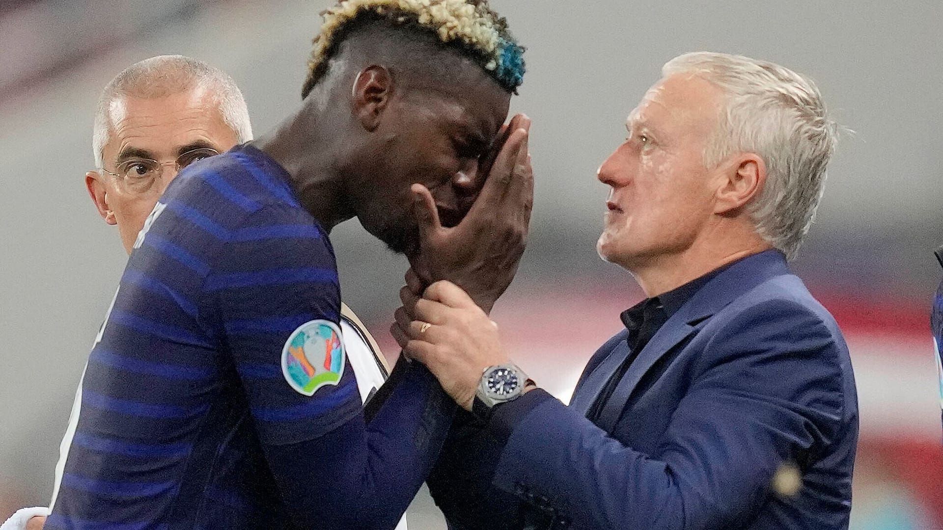 Paul Pogba und Didier Deschamps