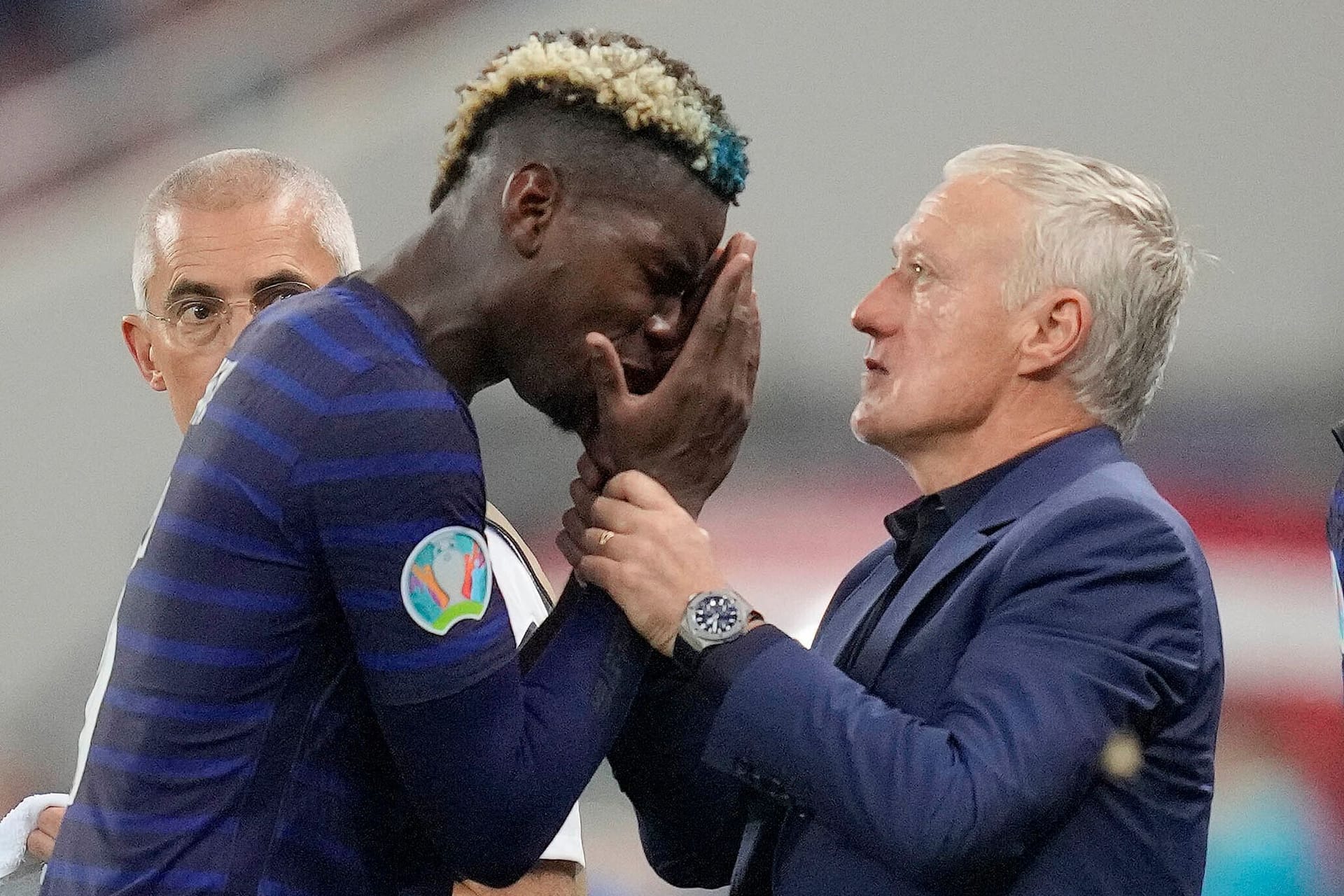 Paul Pogba und Didier Deschamps