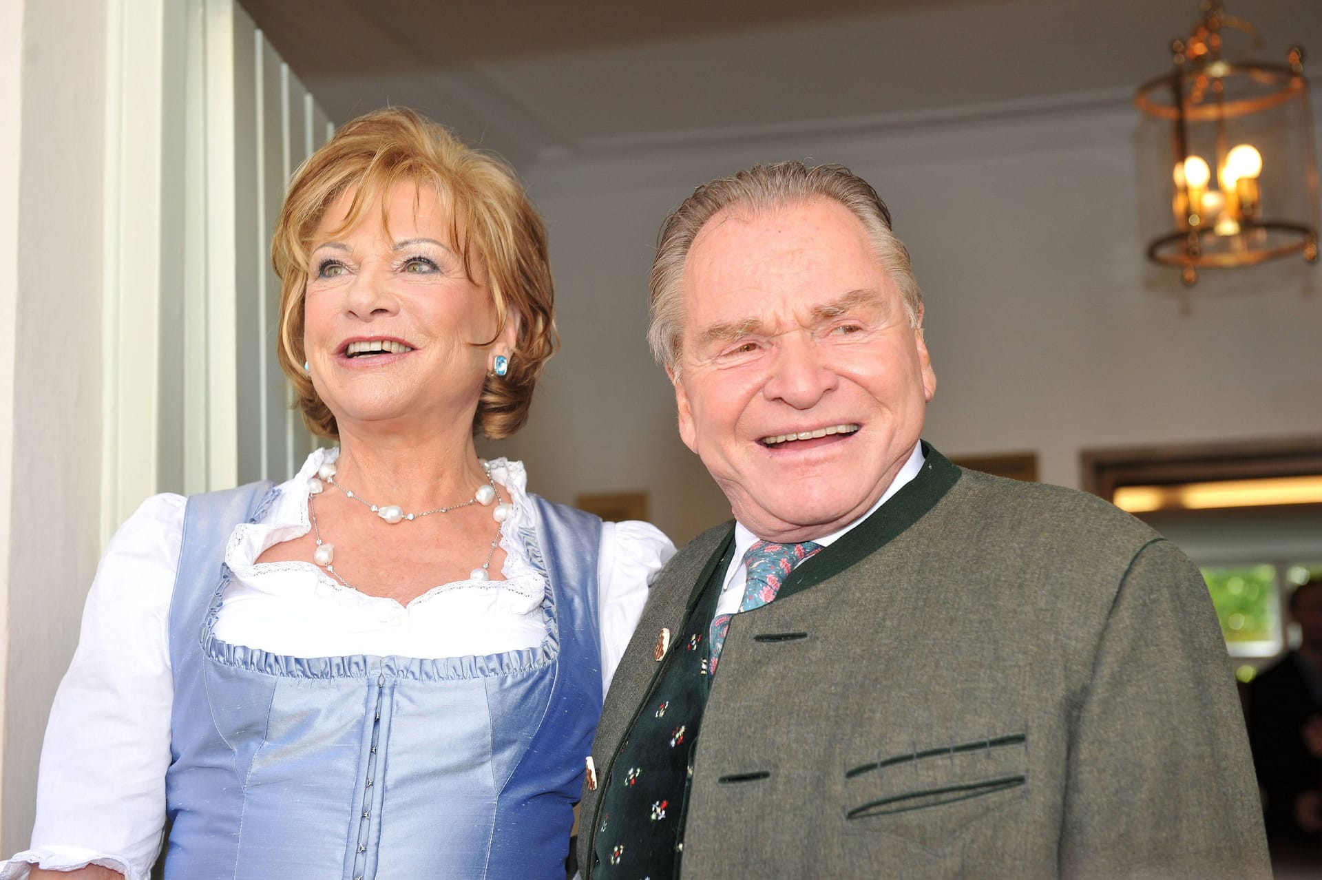 Von 1979 bis 2019 war Fritz Wepper mit Angela von Morgen verheiratet.