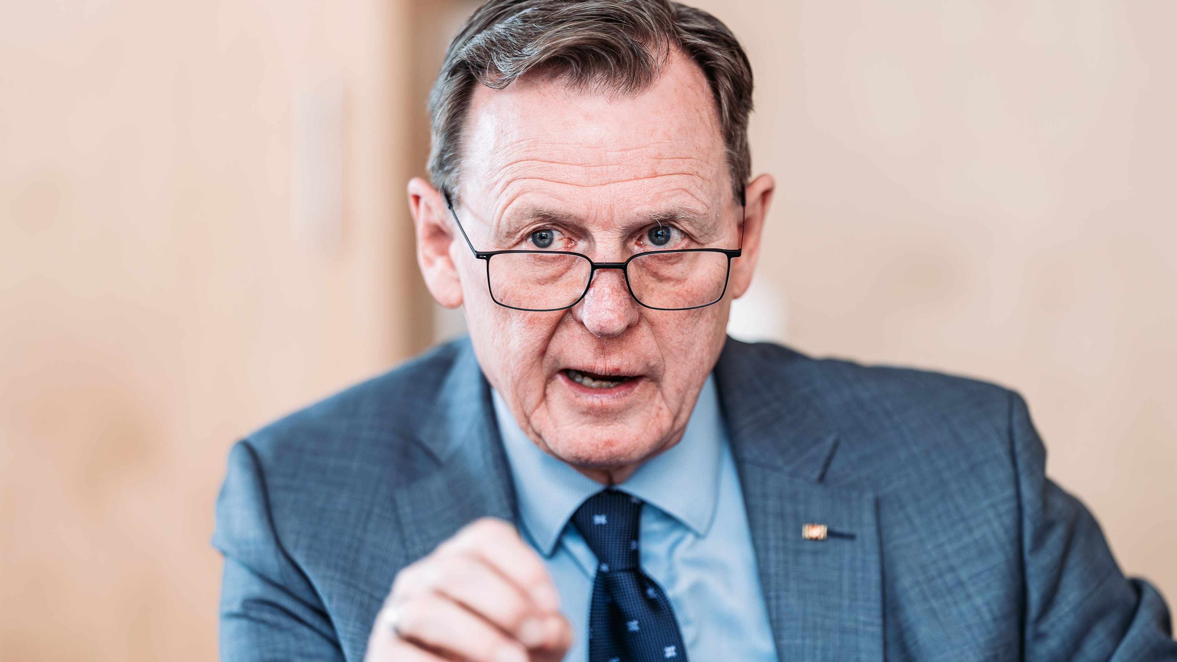 Thüringens Ministerpräsident Bodo Ramelow: „Herr Höcke ist auf seine Art feige”