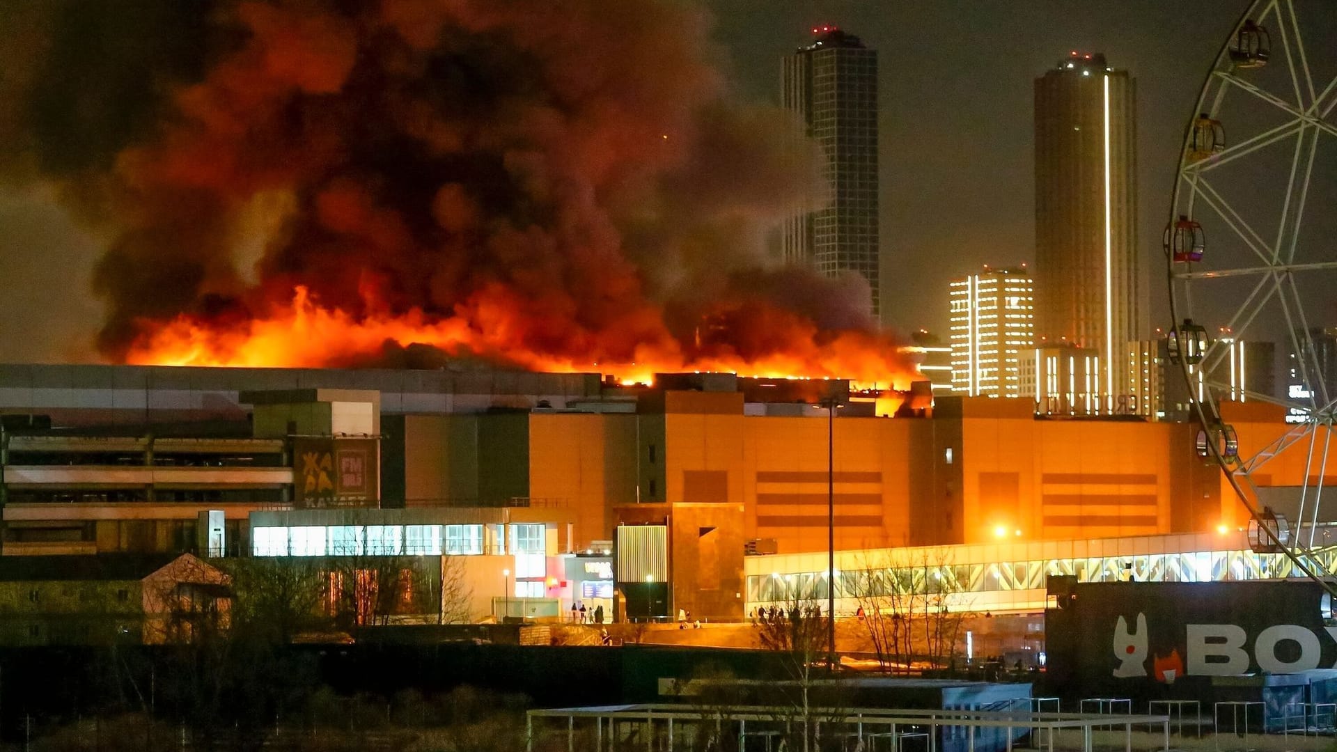 Crocus City Hall bei Moskau: In Russland kam es zu einem Terroranschlag.