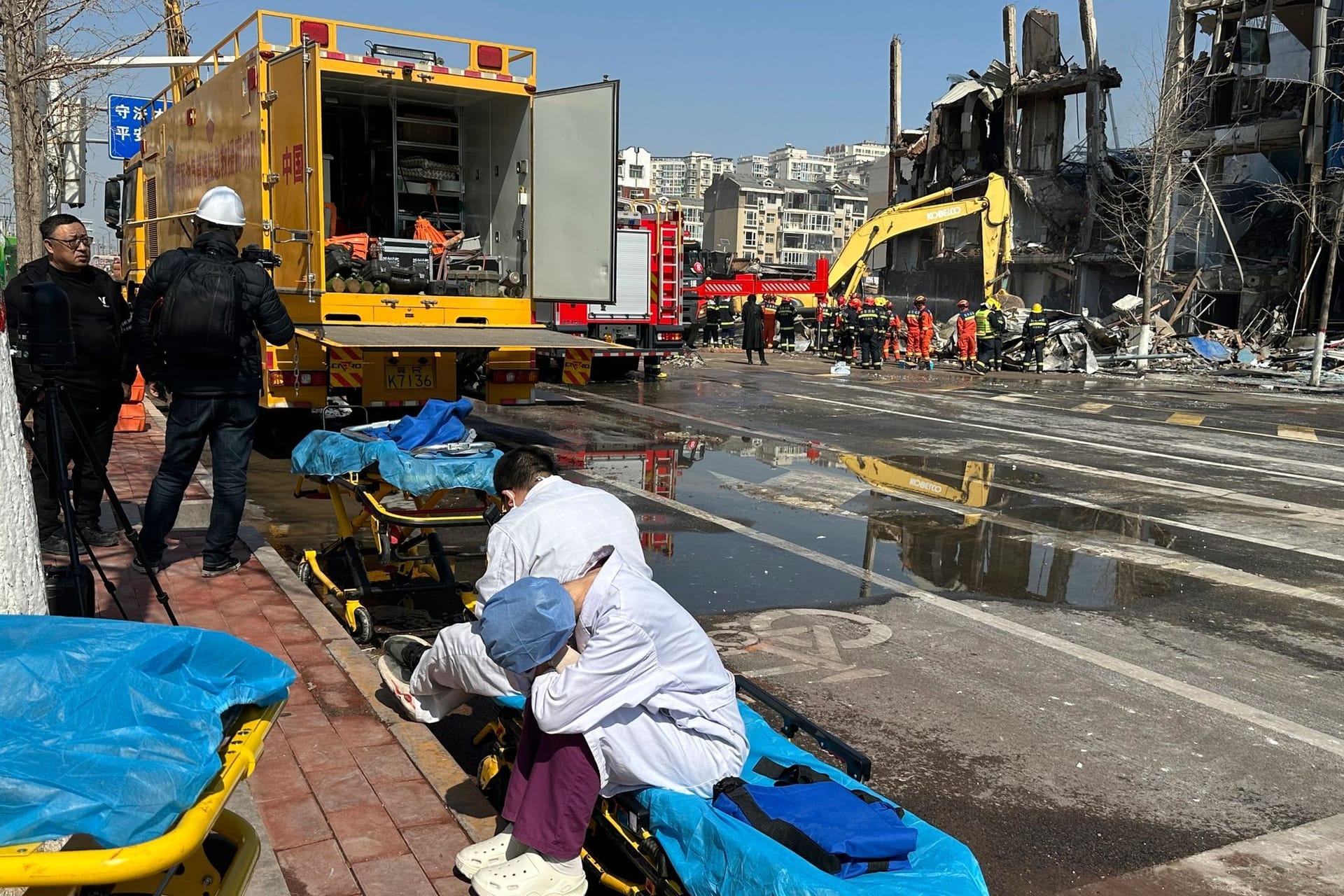 Heftige Explosion in China