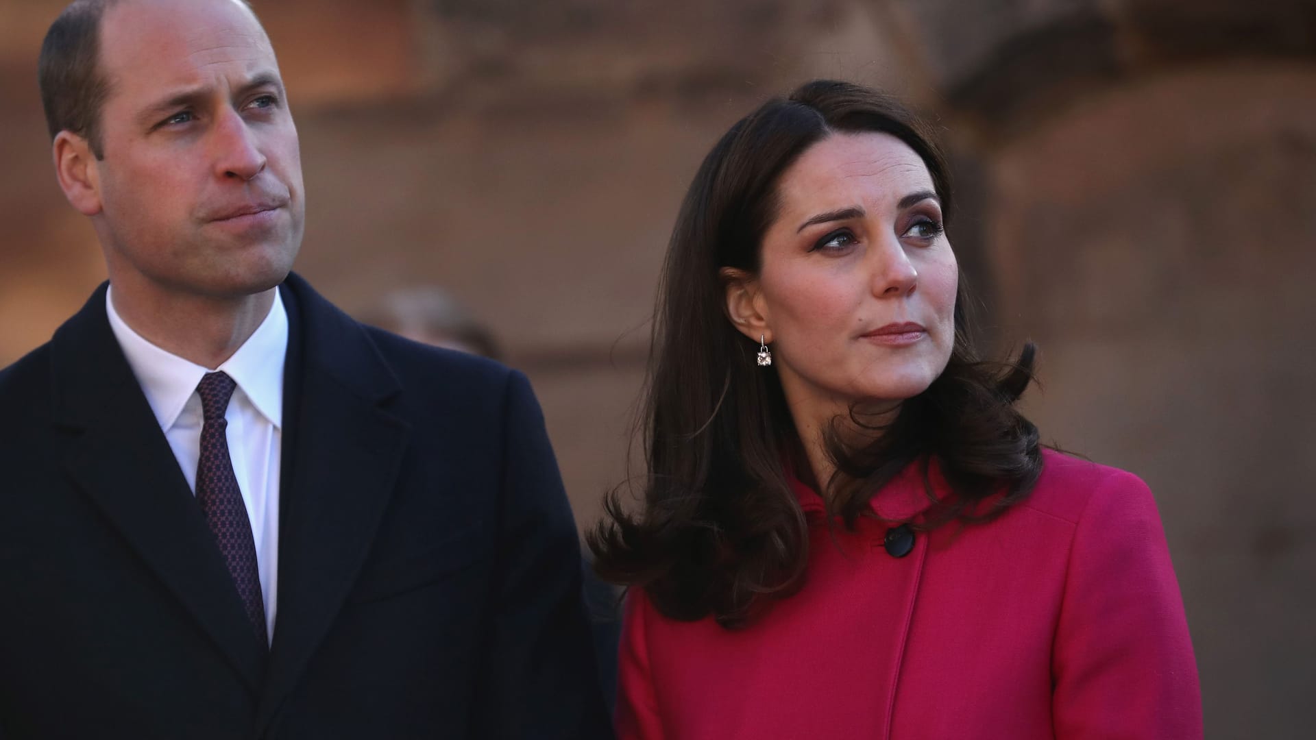 Prinz William und Prinzessin Kate: Das Paar verließ Schloss Windsor gemeinsam in einem Auto.