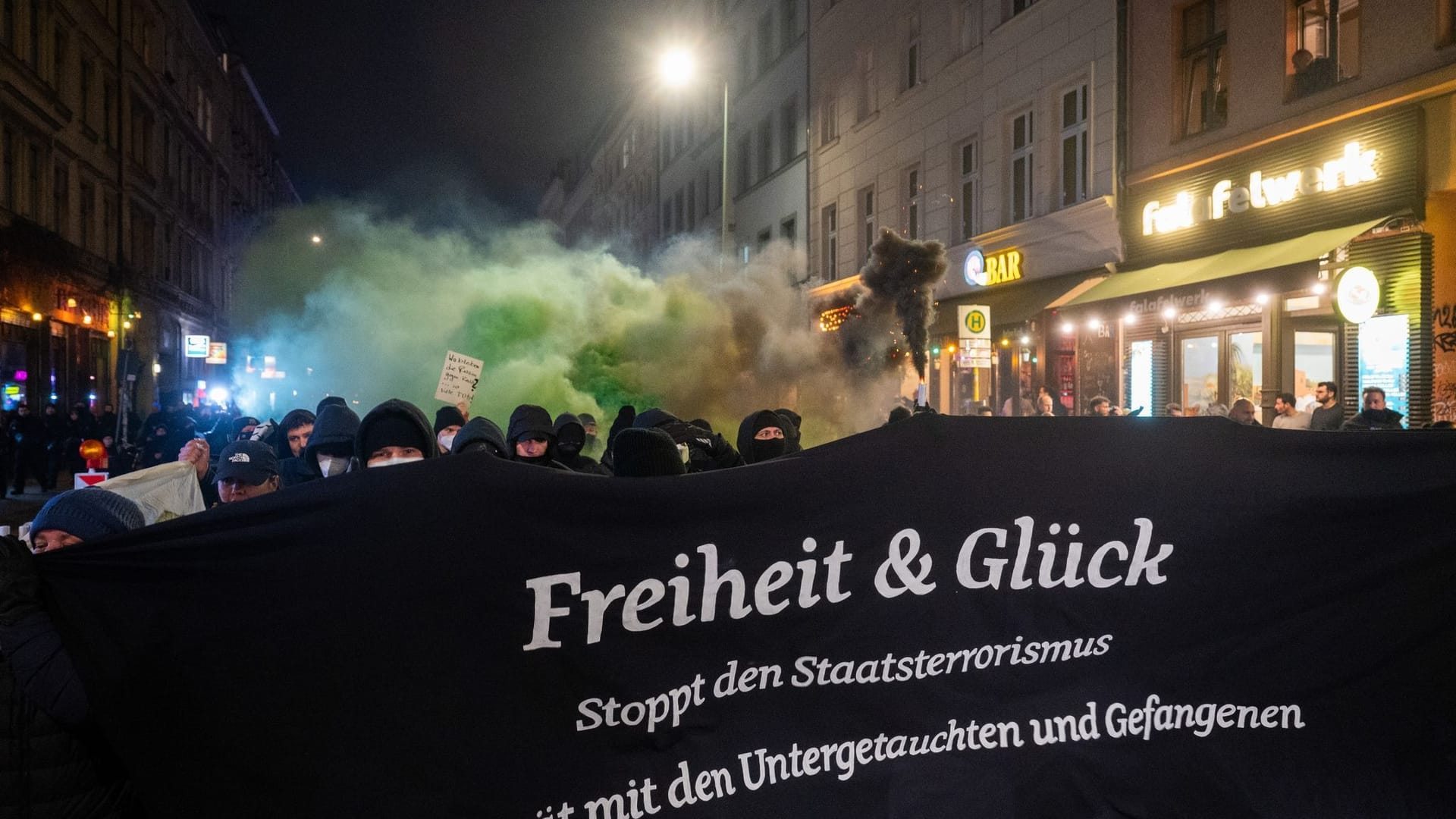 RAF-Solidaritäts-Demo