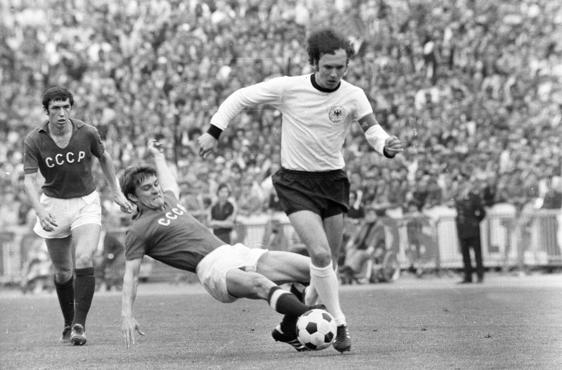 EM 1972: Deutschland gewann deutlich mit 3:0 in Brüssel.