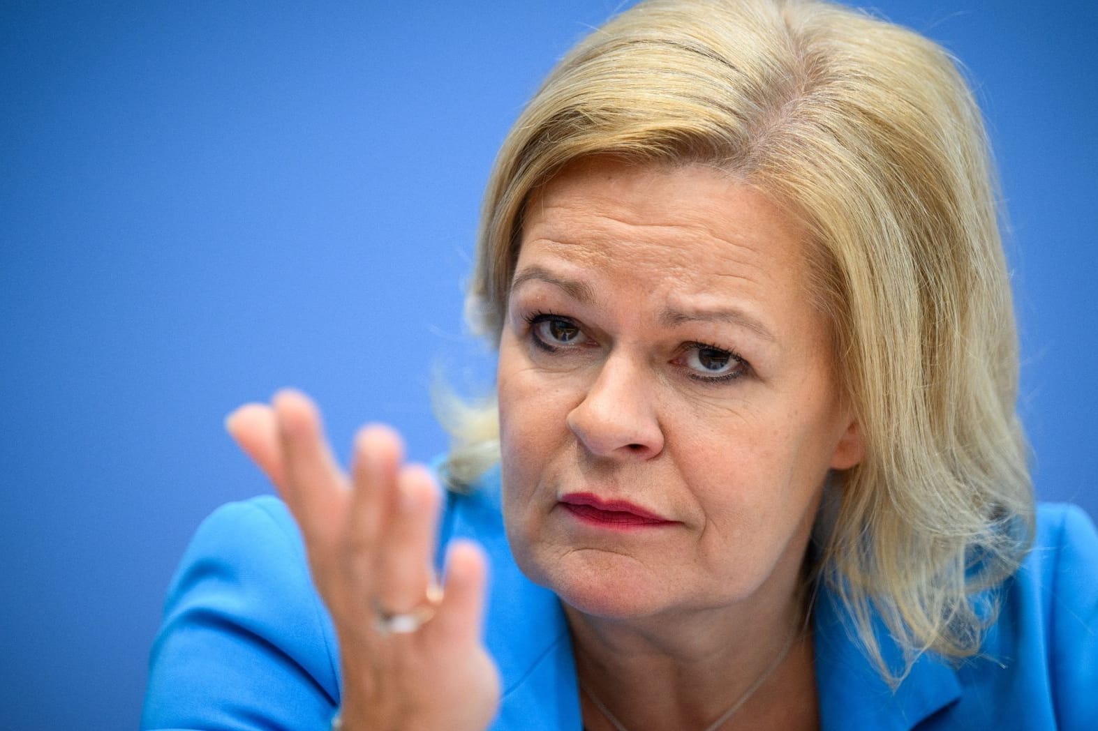 Bundesinnenministerin Nancy Faeser