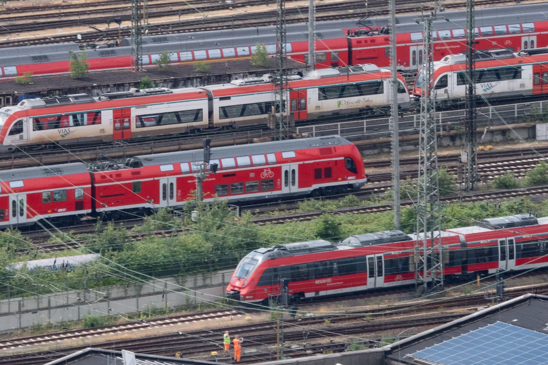 Nahverkehrszüge der Bahn