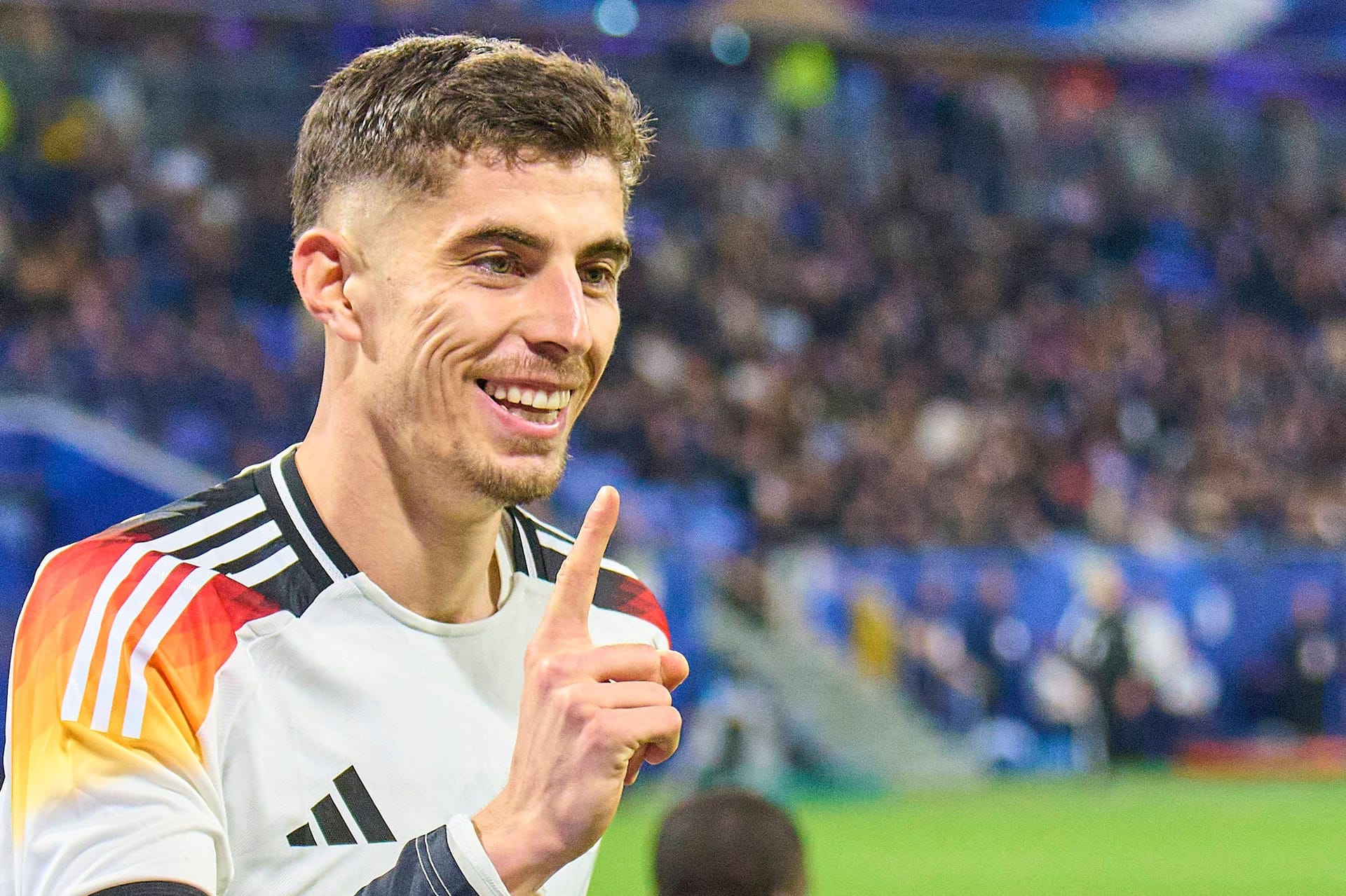 Kai Havertz: Er traf gegen Frankreich zum 2:0.