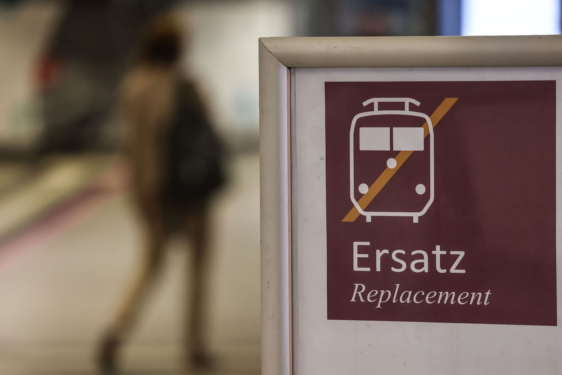 Bahnsperrung im Ruhrgebiet